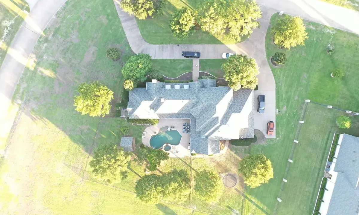 New shingle roof installation on a home in St. Francis